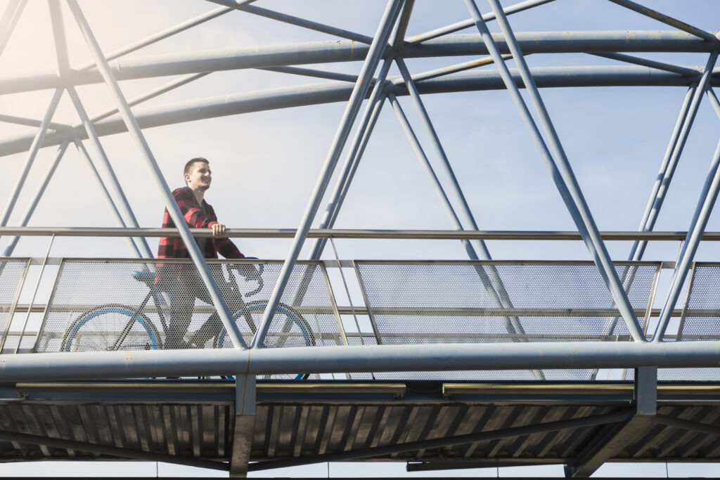 Übergang von den Ermswiesen in den Bereich der Bleiche